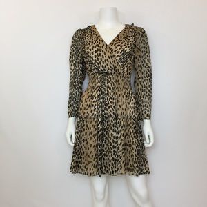 Rebecca Taylor Leopard Dress